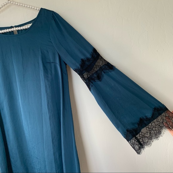 Tularosa Revolve Catarina Dress Deep Sea - Picture 10 of 15